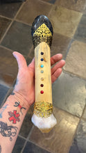 Load image into Gallery viewer, NEW MOON WAND Cordierite & Citrine Large