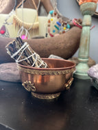 Third Eye Magik Copper Om Ritual Offering Bowl 4