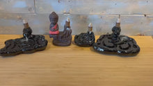 Load and play video in Gallery viewer, All Natural Sweet Sandalwood Backflow Incense Cones By TWO SENSES (5 x 1.5" cones)
