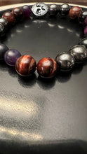 Load image into Gallery viewer, Grounding &amp; Protecting Healing Hematite Magnetic Bracelet
