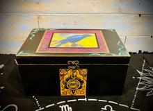 Load image into Gallery viewer, Third Eye Magik Raven Spell Box
